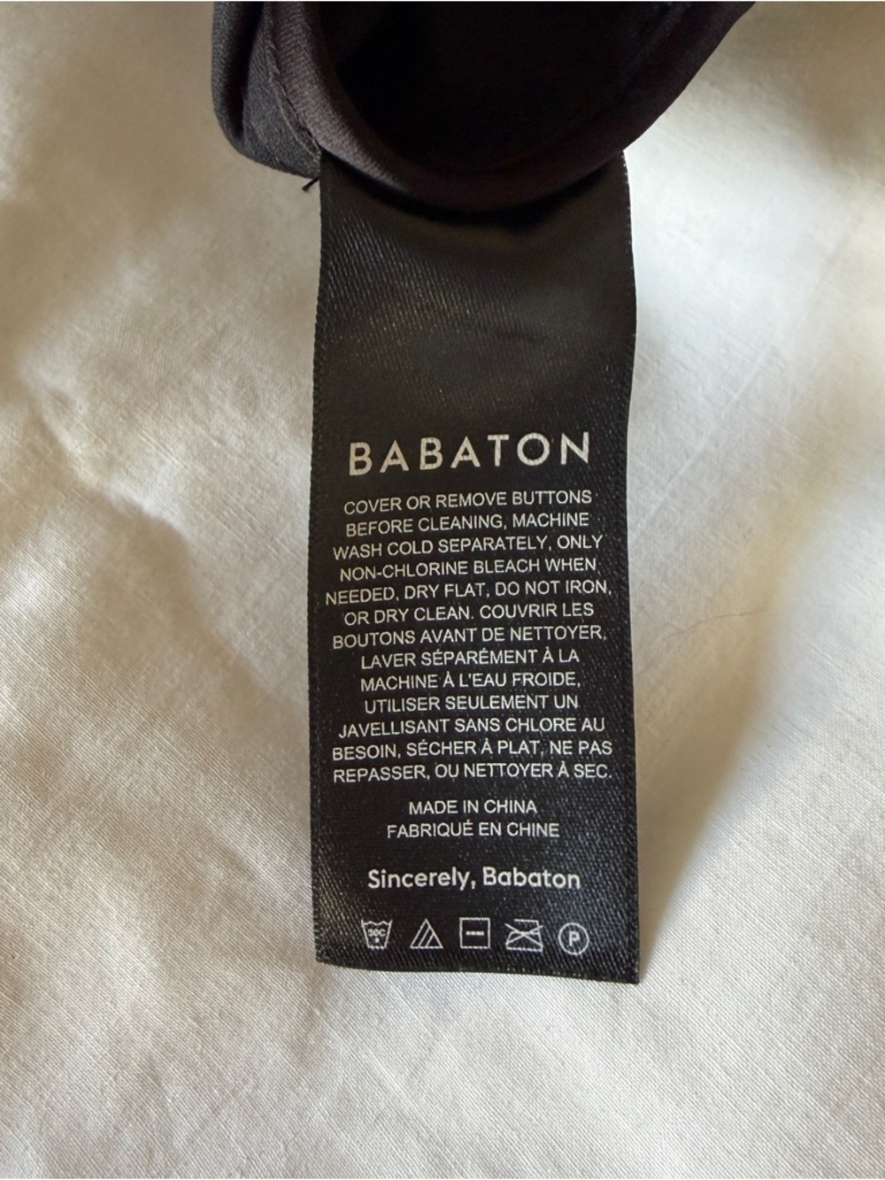 Aritzia Babaton Pelli Shirt Jacket in Black. Size Small - Picture 8 of 8